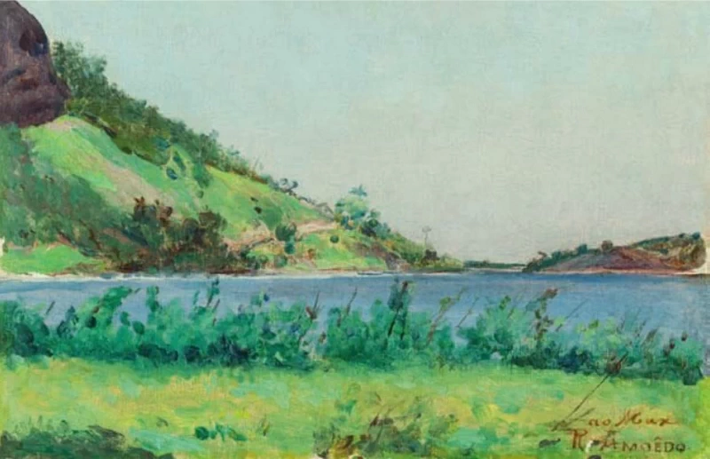 Paesaggio con mare